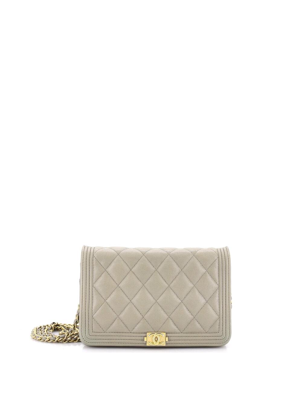 Chanel Boy Wallet On Chain Quilted #336087C35B